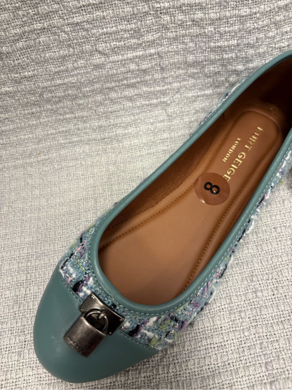 Kurt Geiger EAGLE BALLERINA FLAT - Picture 4 of 11